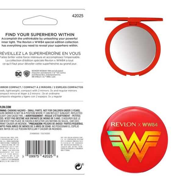 Revlon X WW84 (Wonder Woman 84) Compact Mirror - Picture 3 of 4